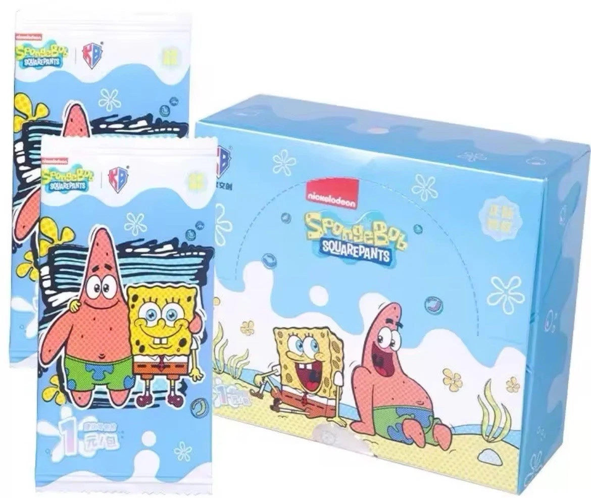 KB SpongeBob SquarePants Collection Trading Card Booster Box 36 Pack Sealed 07FC0E-D4 - KOEEK