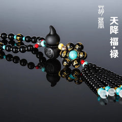 黑曜石葫芦汽车挂件内饰后视镜挂用品 07FC0E-D4 - KOEEK