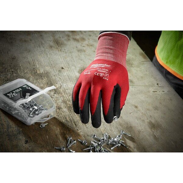 new Milwaukee Tool 48-22-8902B Cut Level 1 Nitrile Dipped Gloves - Large (12 Milwaukee - KOEEK