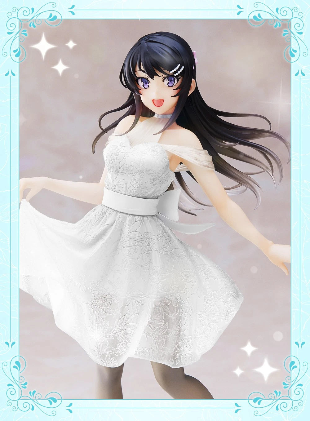 Taito Coreful Sakurajima Mai Sheer Skirt China Limited 16cm PVC Anime Figure 07FC0E-D4 - KOEEK
