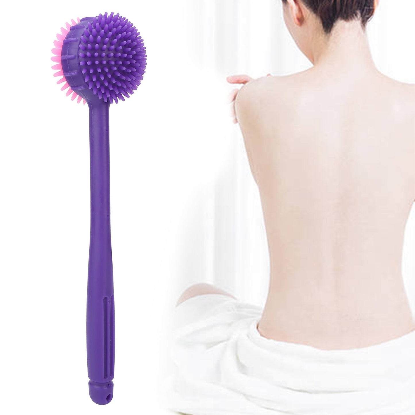 new Massage Hammer Long Hammer Back Massager For Back Relief(Purple )(Purple ) HGF koeek - KOEEK