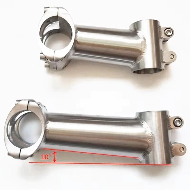 Titanium Bicycle Stem  MTB Bike Stem Road handlebar Bike Stem 31.8mm 25.4mm 07FC0E-D4 - KOEEK