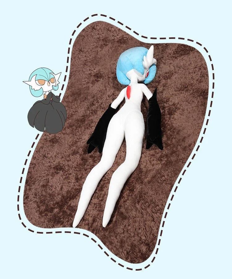 160cm Gardevoir Huge Plush Doll Cartoon Long Body Pillow Cushion Stuffed Toy 07FC0E-D4 - KOEEK