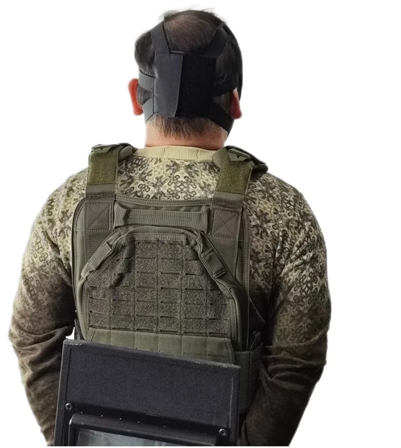 US!!!Tactical Aramid NIJ IIIA Bulletproof Ballistic Full Face Guard Shield Mask 07FC0E-D4 - KOEEK