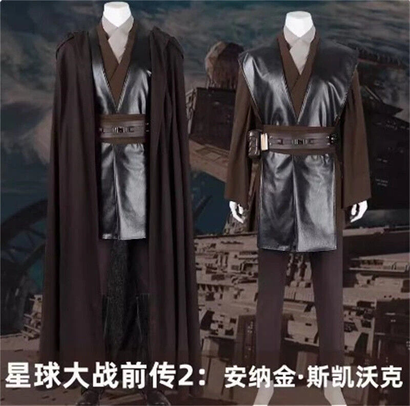 Star Wars Episode II-Attack of the Clones Cosplay Costume Anakin Skywalker Suit 07FC0E-D4 - KOEEK