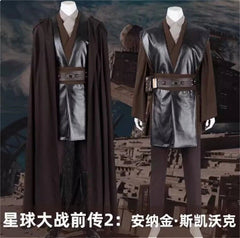Star Wars Episode II-Attack of the Clones Cosplay Costume Anakin Skywalker Suit 07FC0E-D4 - KOEEK