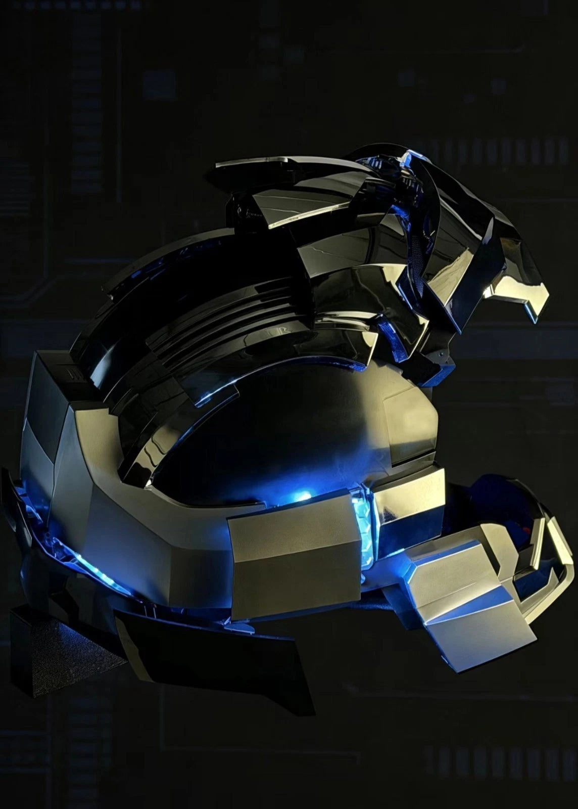 Iron Man Helmet MK17 1/1 Wearable Helmet English Voice-controlled Mask Transform 07FC0E-D4 - KOEEK