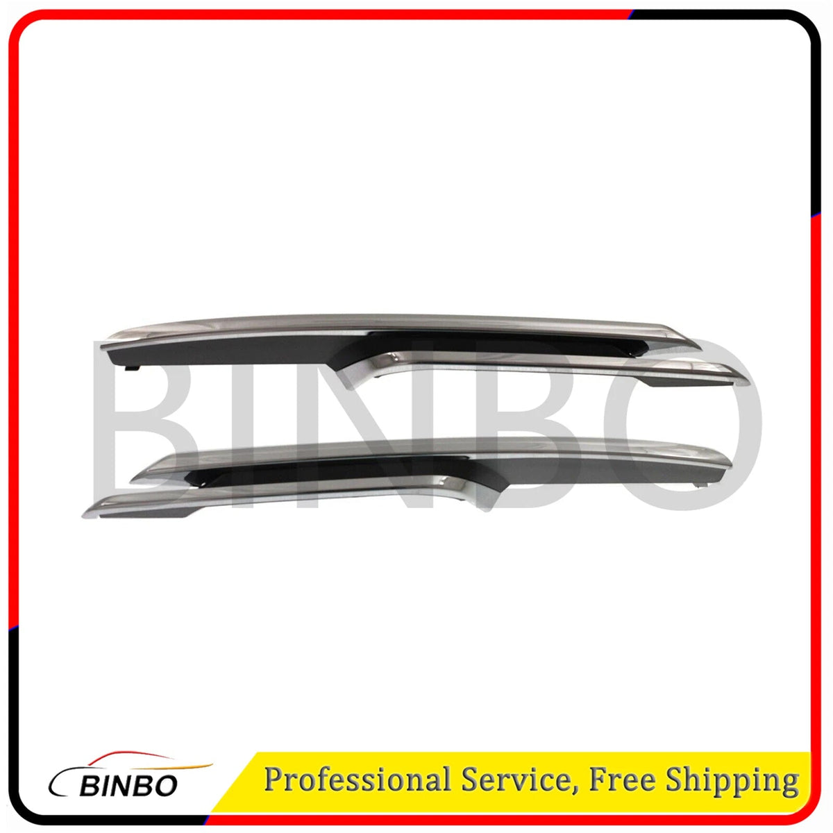 Bumper Trim Set For 2012-2015 BMW 328i/320i Luxury Front Left & Right Primed 07FC0E-D4 - KOEEK