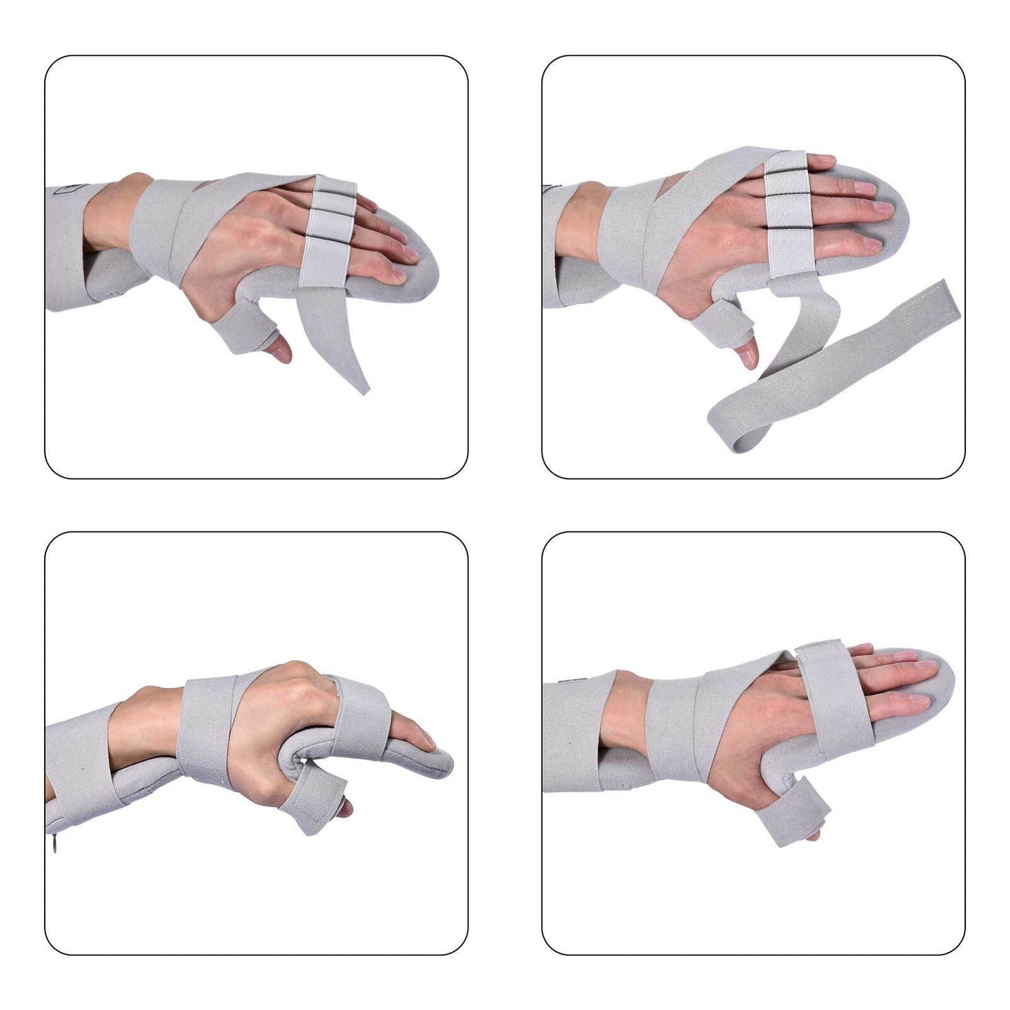 new Hand Wrist Fracture Finger Corrector Splint        Hemiplegic Training Equipment koeek - KOEEK