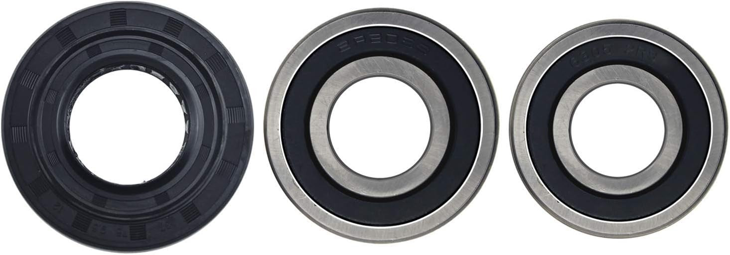 new Front Load Washer Tub Ball Bearings Washing Machine Bearing Kit Black 07FC0E-D4 - KOEEK