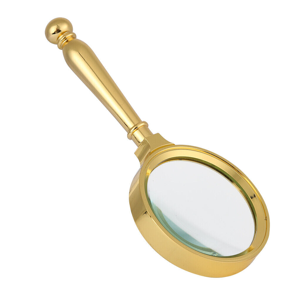 new Book Reading Handicraft Magnifying Jewelry Repairing Magnifier(Golden ) HGF koeek - KOEEK