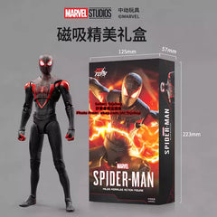 ZD Toys Spider-Man Miles Morales 1/10 Collectible 7in Action Figure IN STOCK ZD_TOY - KOEEK