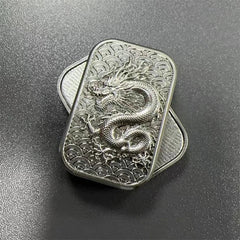 EDC Fidget Slider 3D Stereo Dragon Alloy Mechanical Push Fidget Toys Idea Gifts 07FC0E-D4 - KOEEK