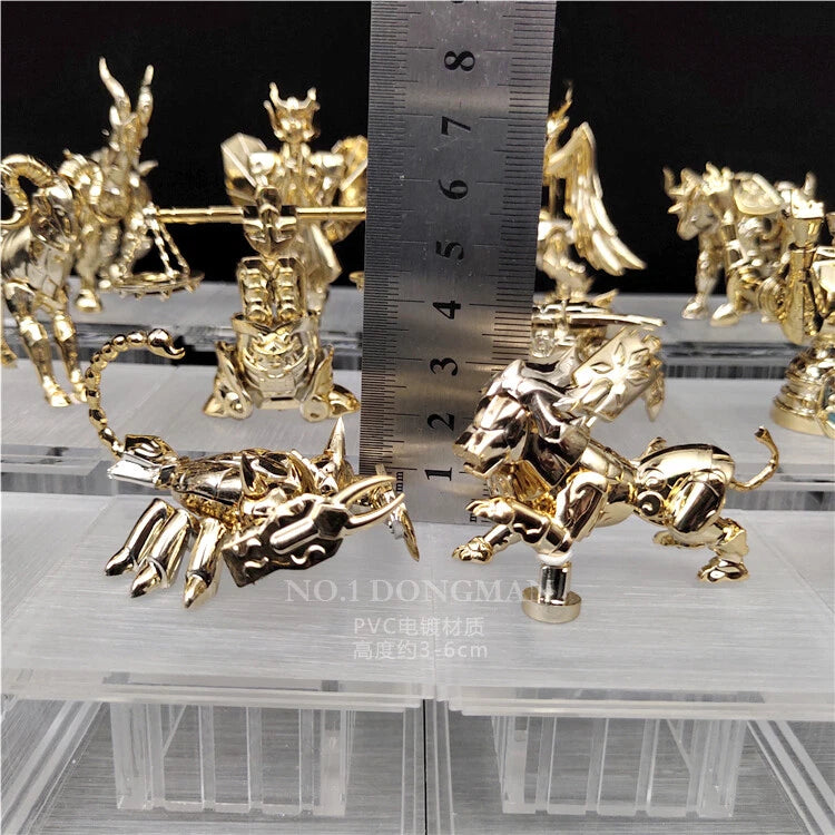 12PCS Gold Saint Seiya Myth Cloth Statue Figure Collectbles w/ Seprate Palace 07FC0E-D4 - KOEEK
