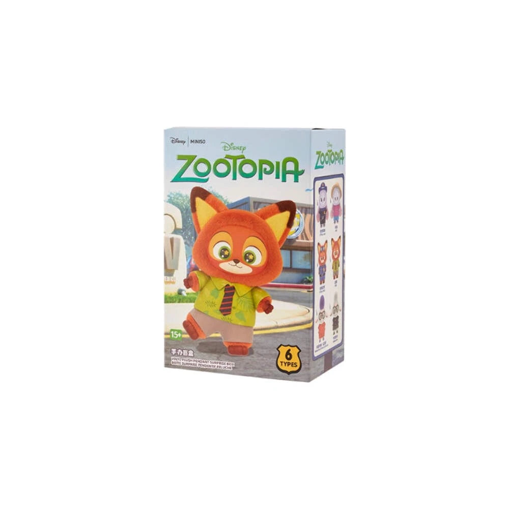 MINISO Zootopia Series doll Vinyl Plush Pendant Blind Box Figure Gift Toy MINISO - KOEEK