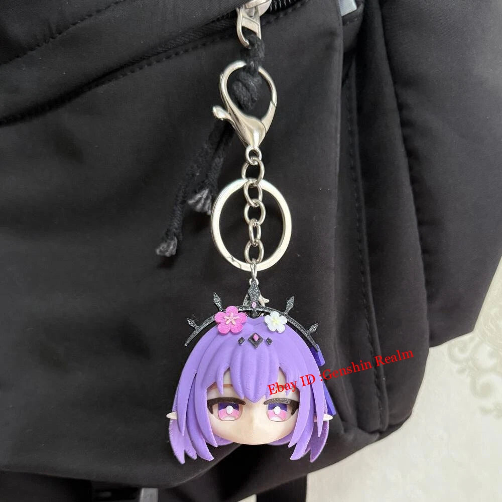 Anime Honkai: Star Rail Castorice PVC Keychain Backpack Pendant Decor Gift 07FC0E-D4 - KOEEK