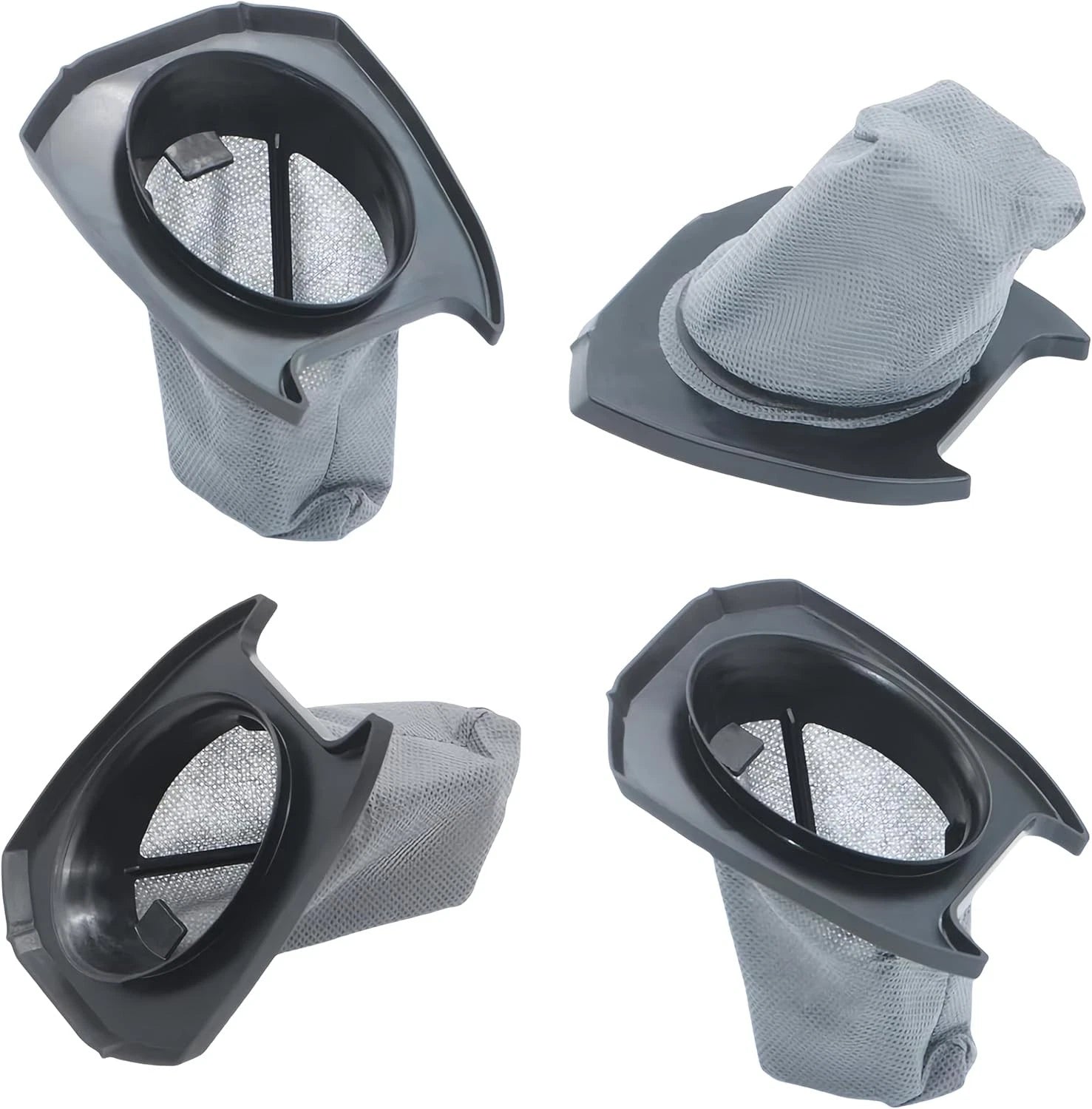 4-pack replacement filter cartridges, 3-in-1 stick vacuum cleaner 07FC0E-D4 - KOEEK
