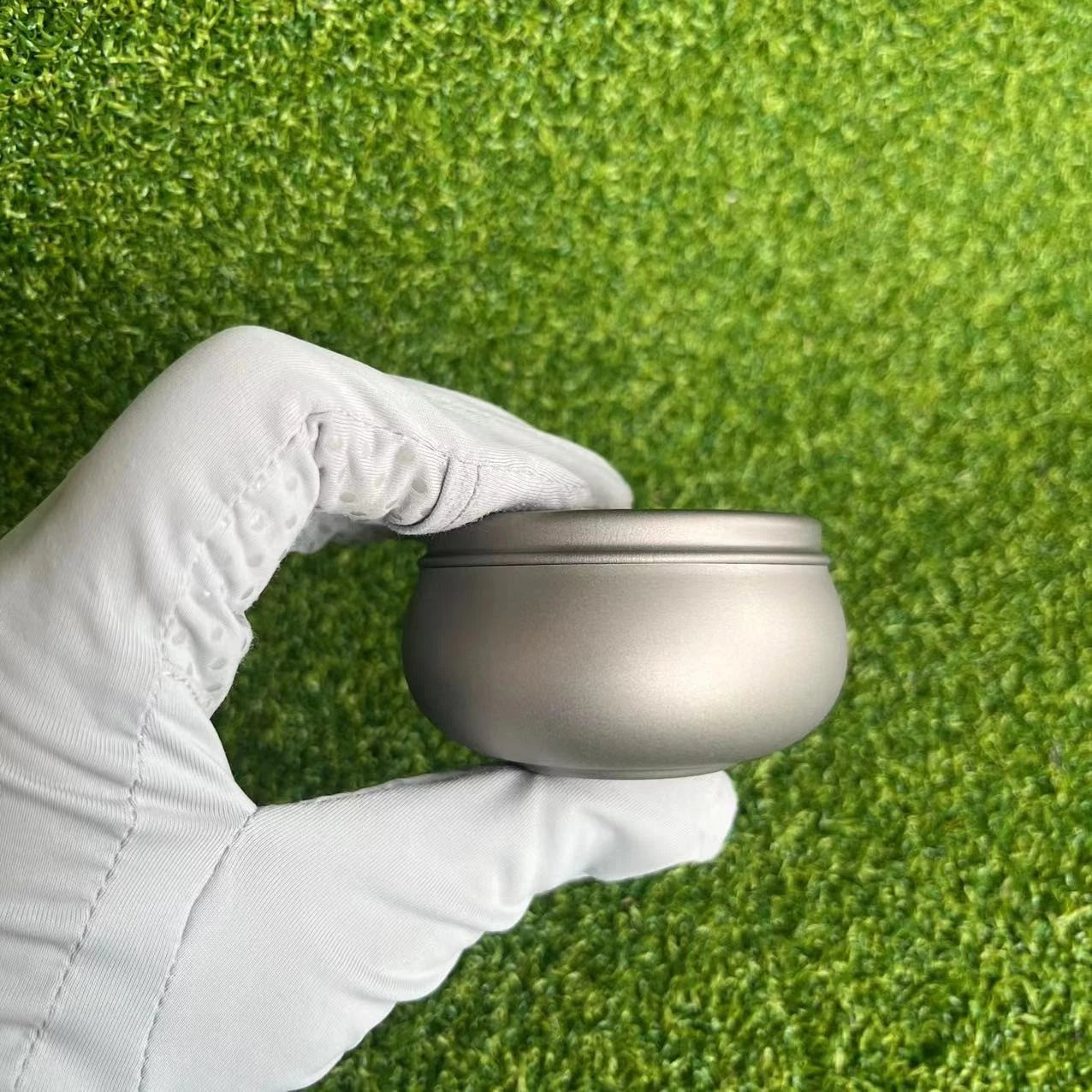 Pure Titanium Waterproof Container can Pill Case Holder Box Tea Storage Jar EDC 07FC0E-D4 - KOEEK