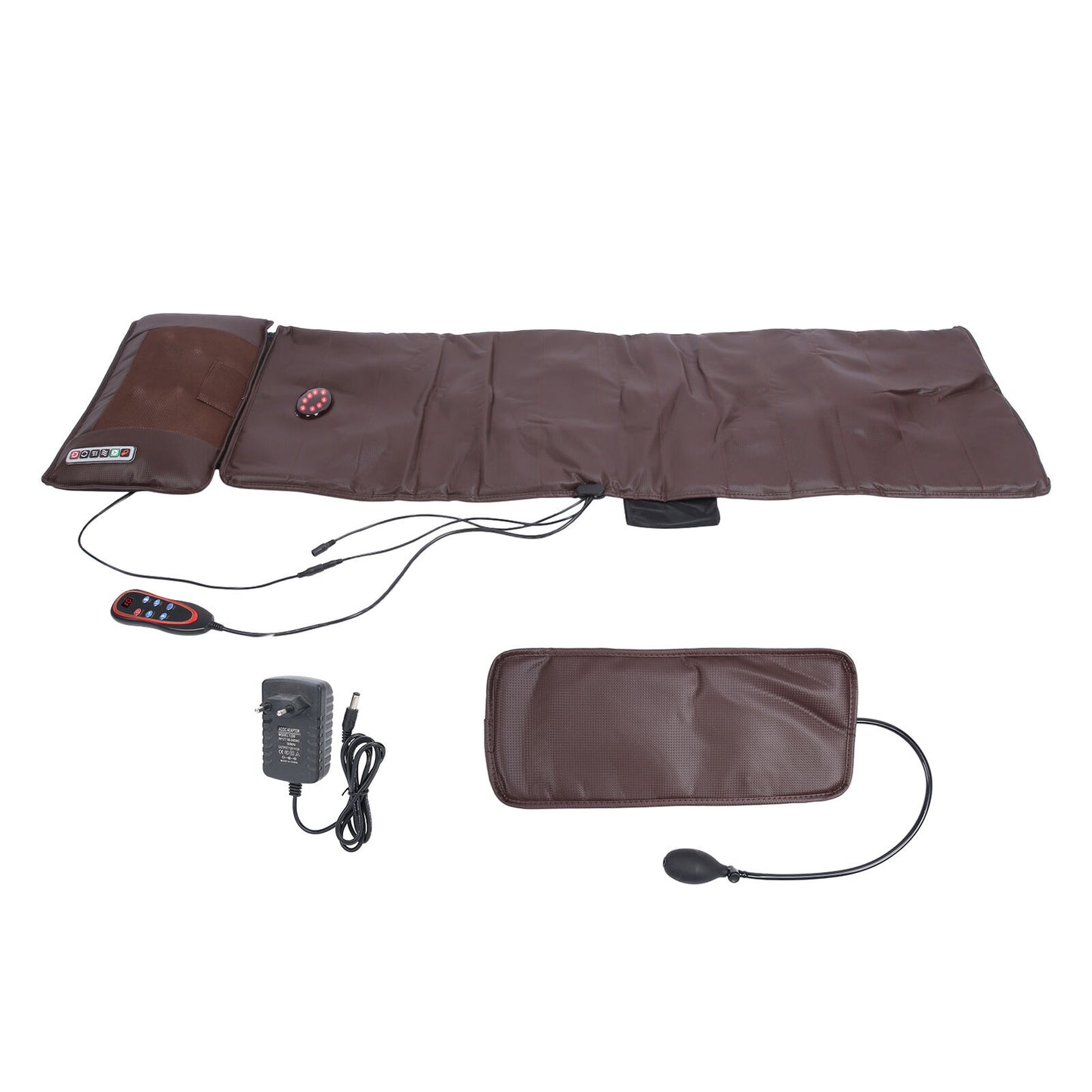 new Electric Massage Pad Whole Vibrating Mat For Neck Leg WaistV(EU Plug ) HGF koeek - KOEEK