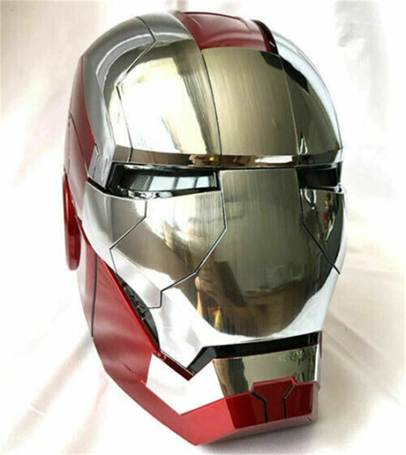 IN US! Iron Man MK5 Helmet Wearable English Voice-controlled Autoking Mask Gift 07FC0E-D4 - KOEEK