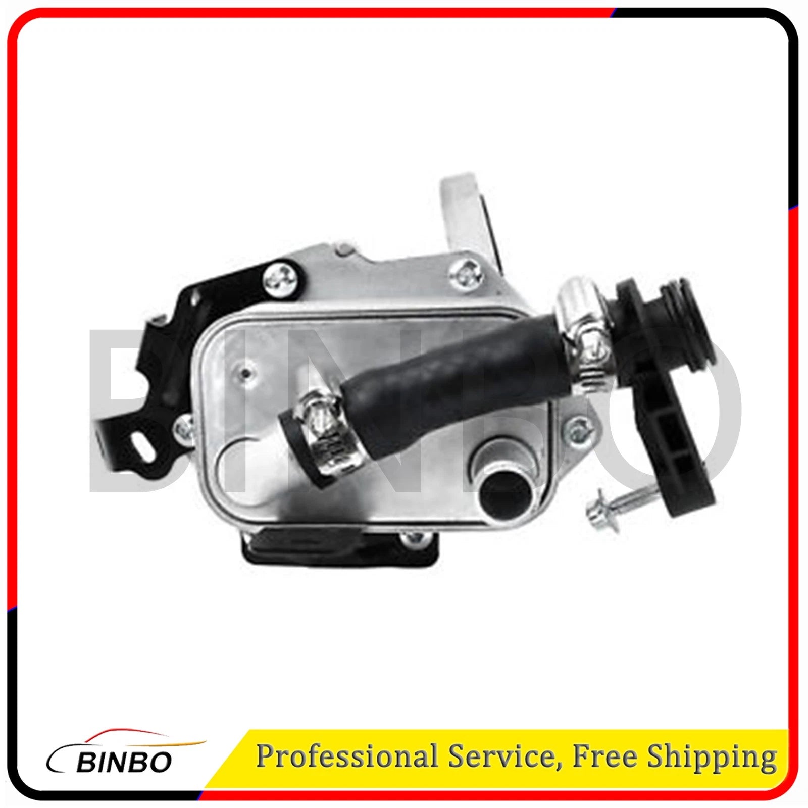 Engine Oil Cooler Filter Housing Assembly for Land Rover LR2 2008-2015 LR004287 07FC0E-D4 - KOEEK