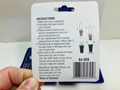 ( 4 ) Vintage packs  Mini Replacement Bulbs 12v for  Christmas  Light Sets 07FC0E-D4 - KOEEK