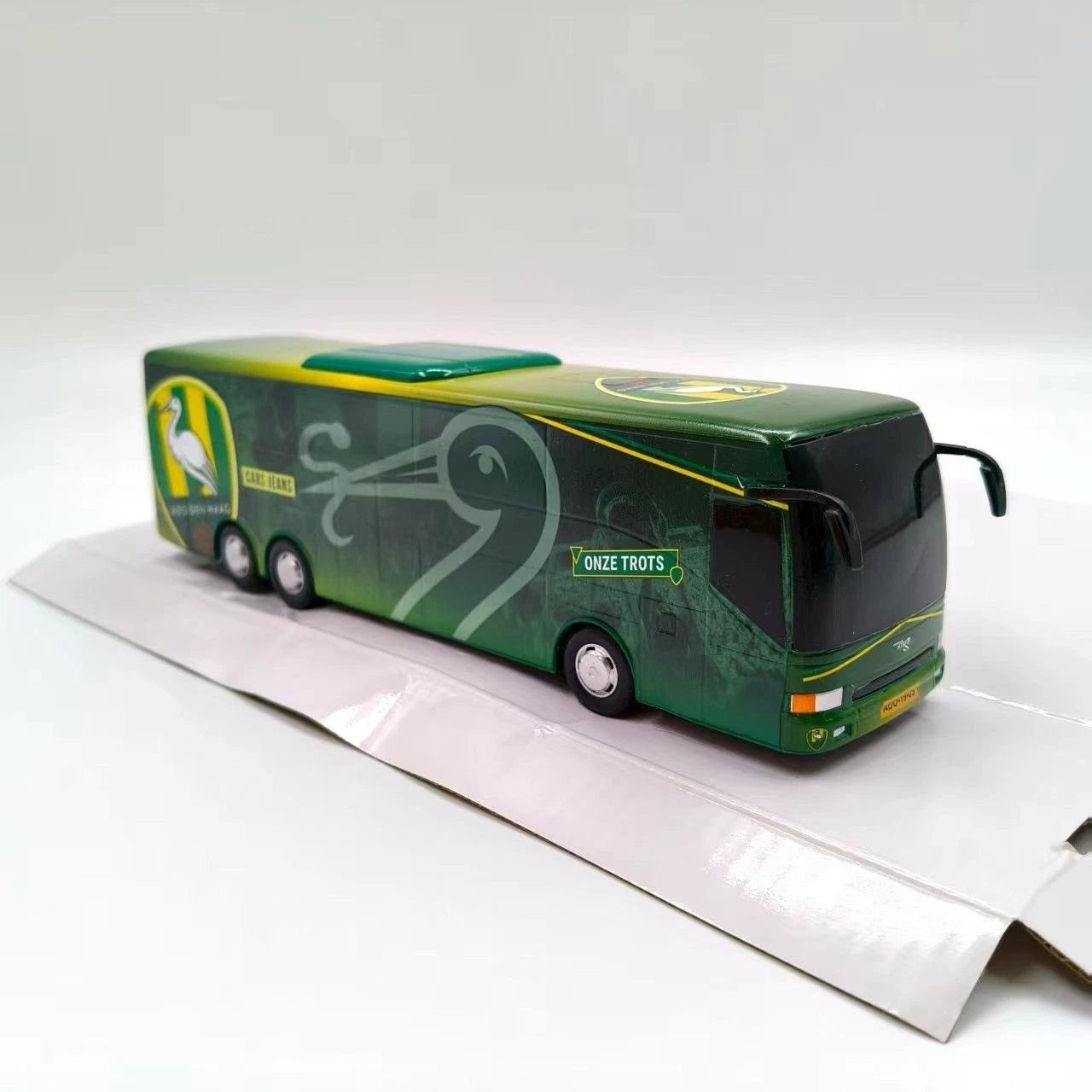 1:43 ADO Den Haag Team Bus Diecast Model Green Soccer Fan Collectible Gift 07FC0E-D4 - KOEEK