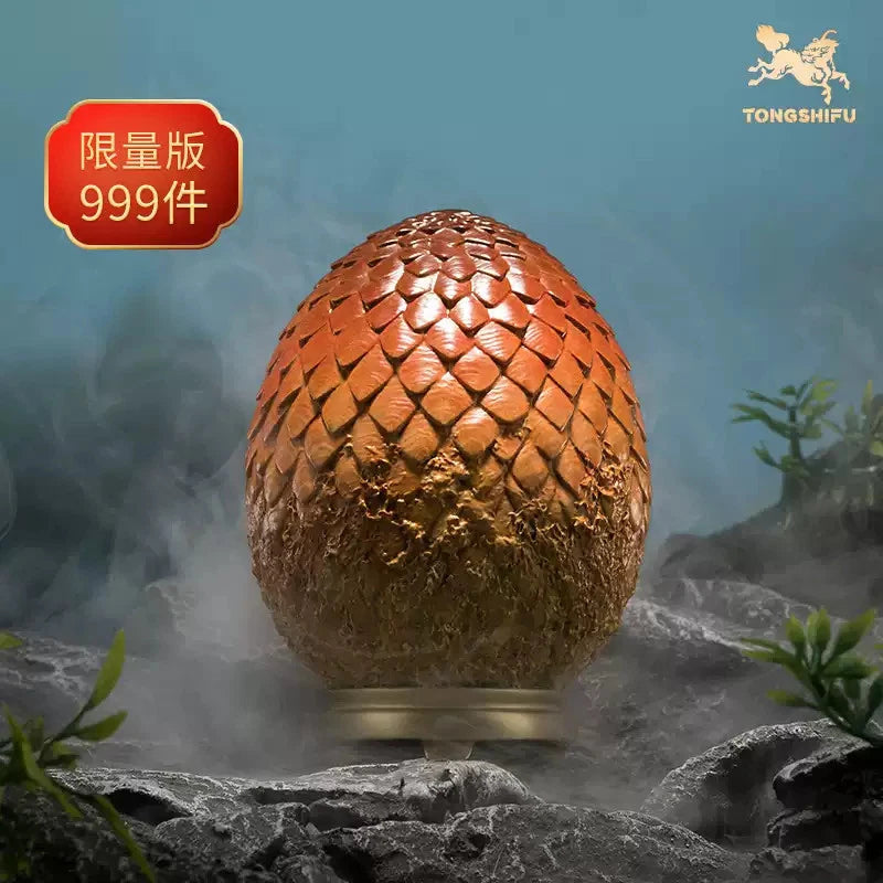 Dragon Egg Tongshifu Studio Game of Thrones Copper Metal Model Statue Painted TONGSHIFU_STUDIO - KOEEK
