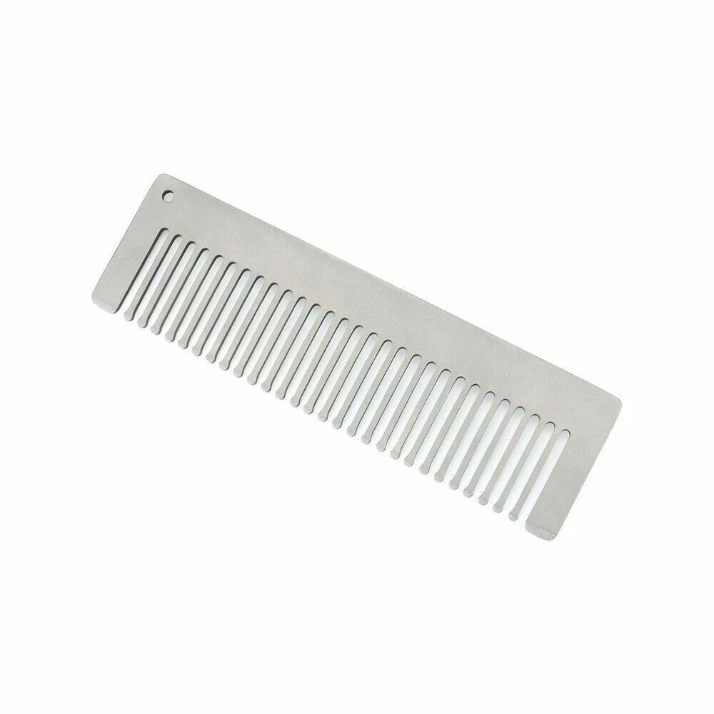 Antistatic Health Hair Comb Titanium Keychain Unique Fashion Pocket Comb 07FC0E-D4 - KOEEK