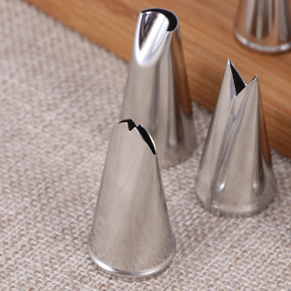 7 PCS Piping Tips for Cake Decorating Decoration Nozzle Cakes Supplies Icing 07FC0E-D4 - KOEEK