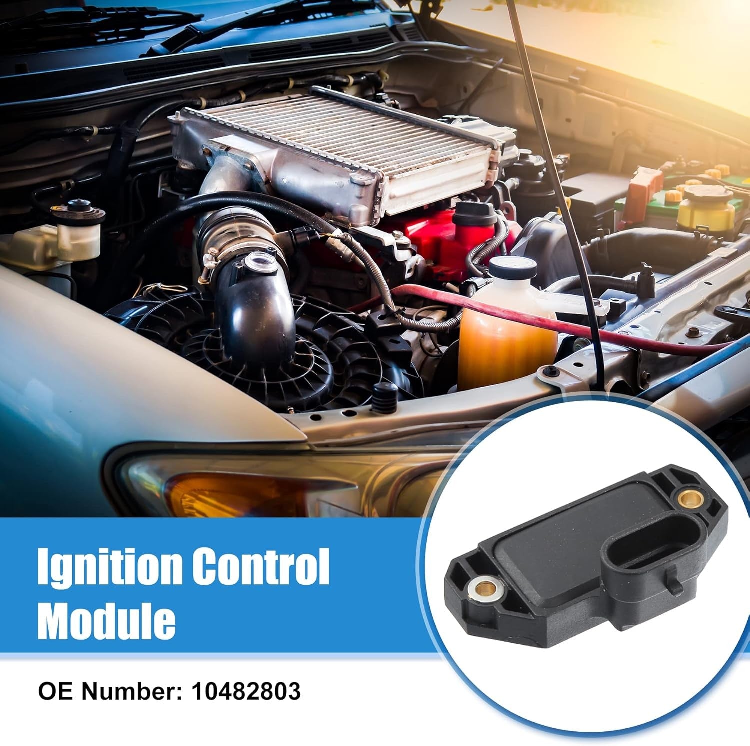 new X AUTOHAUX Ignition Control Module 10482803 for CHEVROLET GMC C1500 X AUTOHAUX - KOEEK