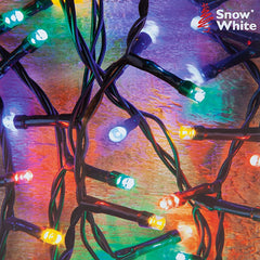 Christmas Lights Coloured 600 LED 30M - Festive Bright String Xmas Tree 07FC0E-D4 - KOEEK