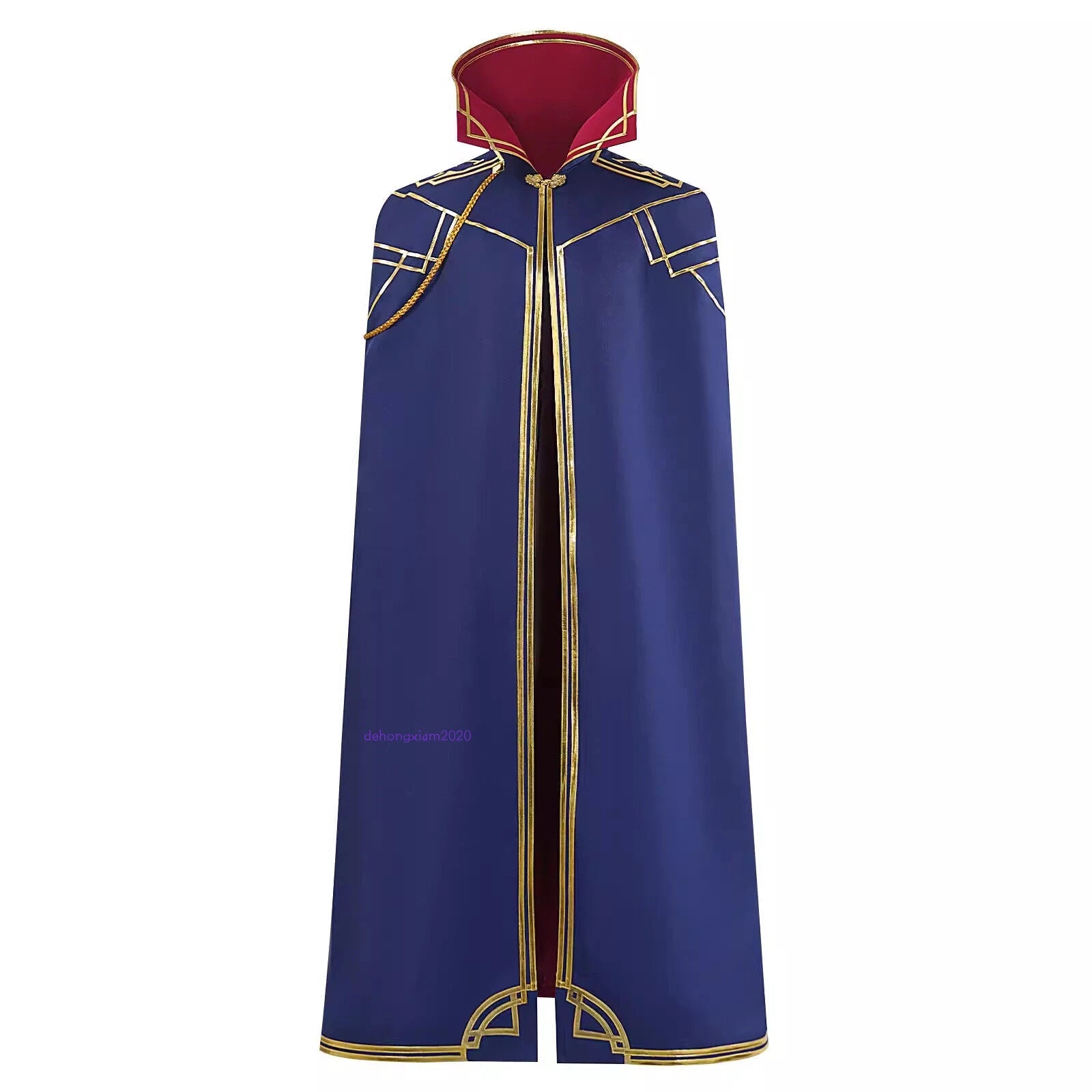 LOL League of Legends Arcane 2 Caitlyn Kiramman Blue Cloak Cape Costume Cosplay 07FC0E-D4 - KOEEK