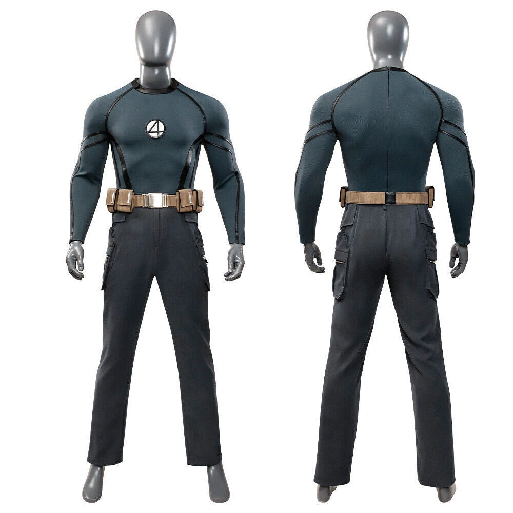 Deadpool 3 Johnny Storm Human Torch Cosplay Costume Fancy Dress Tops Outfit 07FC0E-D4 - KOEEK