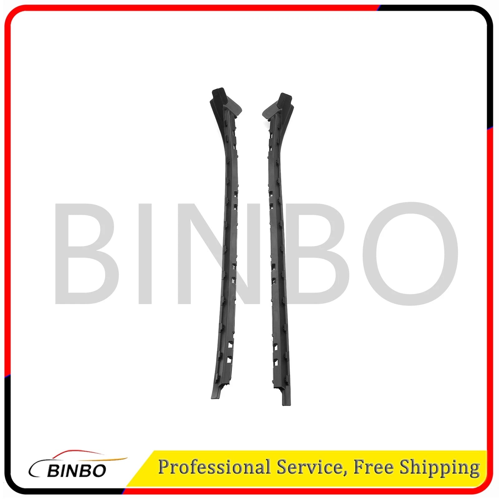 2pcs Left& Right Front Windshield Trim Strips For Benz W212 2126902582 212690268 07FC0E-D4 - KOEEK