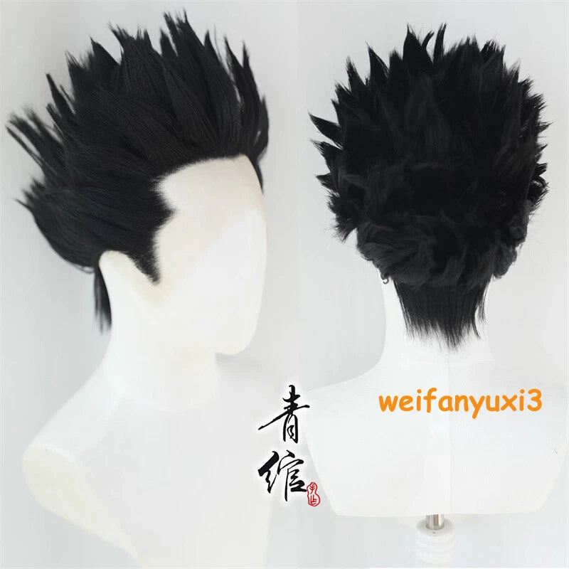 Hunter×Hunter GON Cosplay Wig Men Adult Handmade Short Hair Halloween Party Prop 07FC0E-D4 - KOEEK