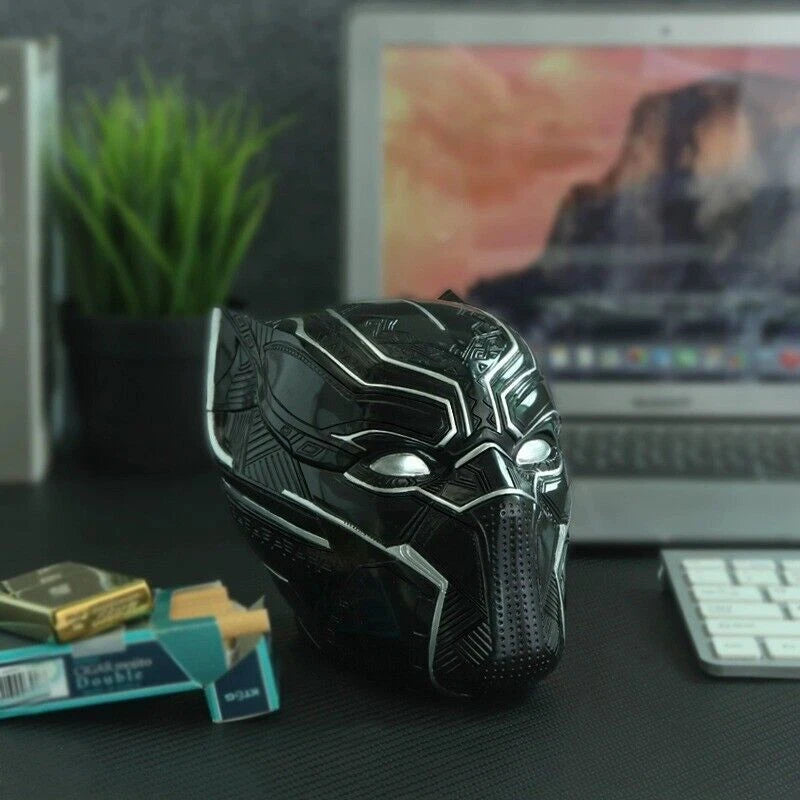Black Panther Model Ashtray Storage Box Boy Friend Gifts Table Resin Decorative 07FC0E-D4 - KOEEK
