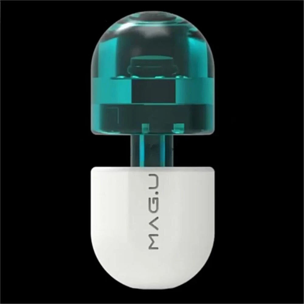 GAO STUDIO EDC Luminous Blue Magnetic Capsule Toys Hand Spinner Fidget Toys Gift 07FC0E-D4 - KOEEK