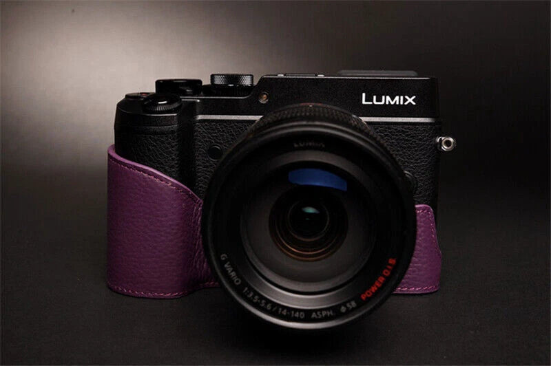 Panasonic Lumix GX8 Leather Half Case Camera Body Handmade Retro Cover Insert TP TP - KOEEK