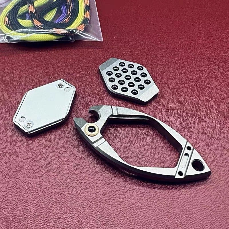 Outdoor EDC Fidget Toy Creative Bubble Fish Fidget Spinner Adult Stress Relief 07FC0E-D4 - KOEEK