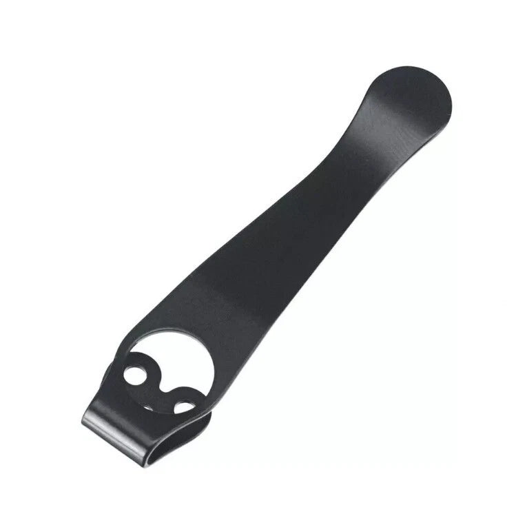 EDC2pcs Titanium Deep Carry Pocket Clip For Spyderco Para 2, 3 Endura 4 and More 07FC0E-D4 - KOEEK