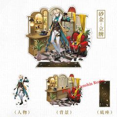 Anime Honkai: Star Rail Aventurine Acrylic Desktop Stand Figure Collection Deco 07FC0E-D4 - KOEEK