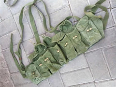Surplus Vietnam War Chinese Type 63 Auto Chest Rig Ammo Pouch Military Bag Pack 07FC0E-D4 - KOEEK
