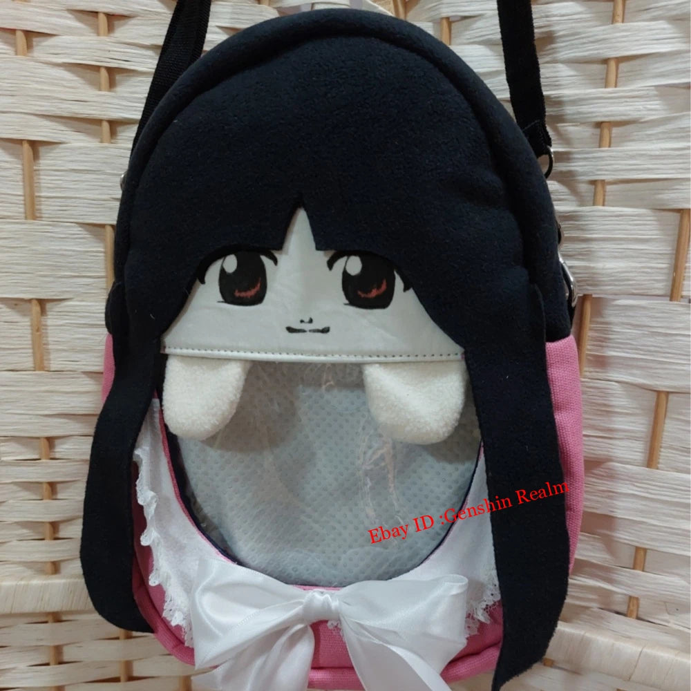 Anime Touhou Project Houraisan Kaguya Fumo Series Plush Crossbody Bag Gift 07FC0E-D4 - KOEEK