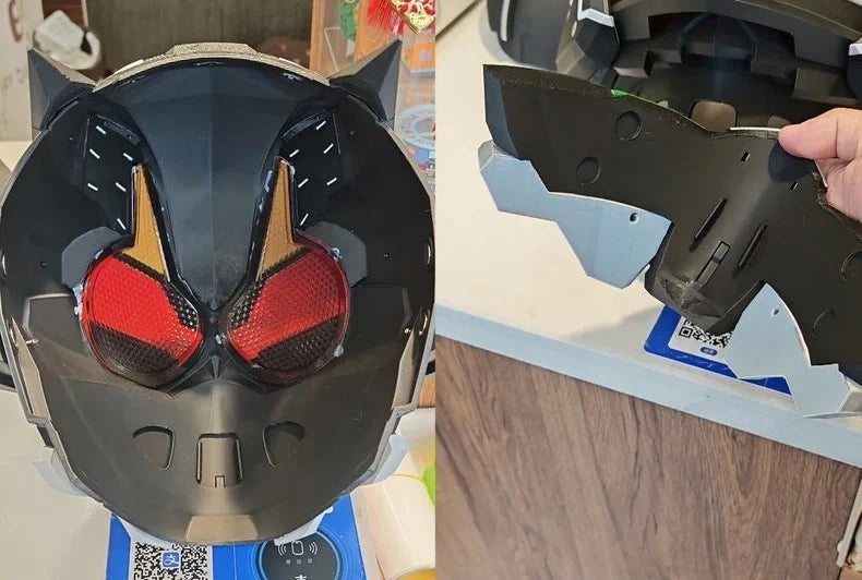 KAMEN RIDER TYCOON 1/1 Wearable Mask Helmet 3D Printing Cosplay Halloween Props 07FC0E-D4 - KOEEK