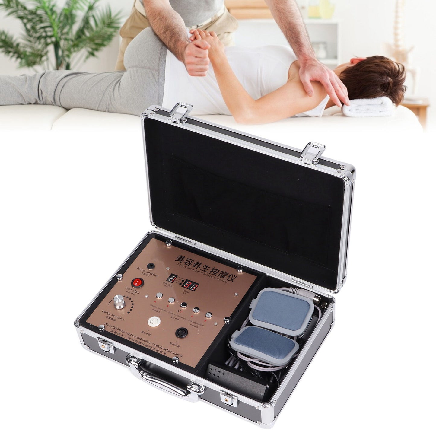 new DDS Bio Electric Massager ElectroMassage Machine For (US Plug ) HGF koeek - KOEEK