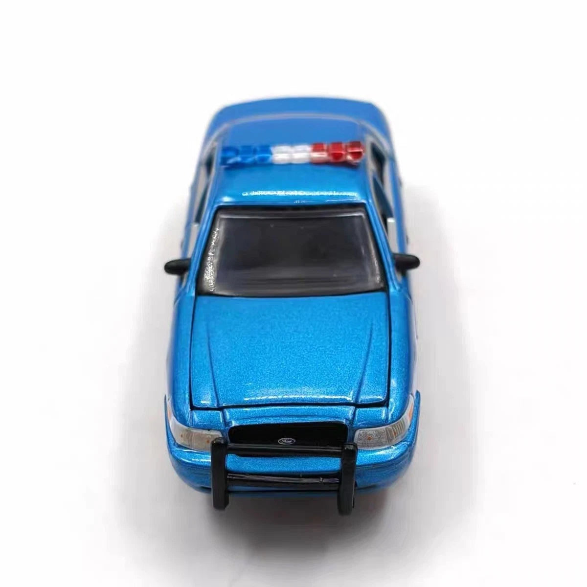 1:64 2001 Ford CrownVictoria Police Car Diecast Model BluevStaticDisplay Vehicle 07FC0E-D4 - KOEEK