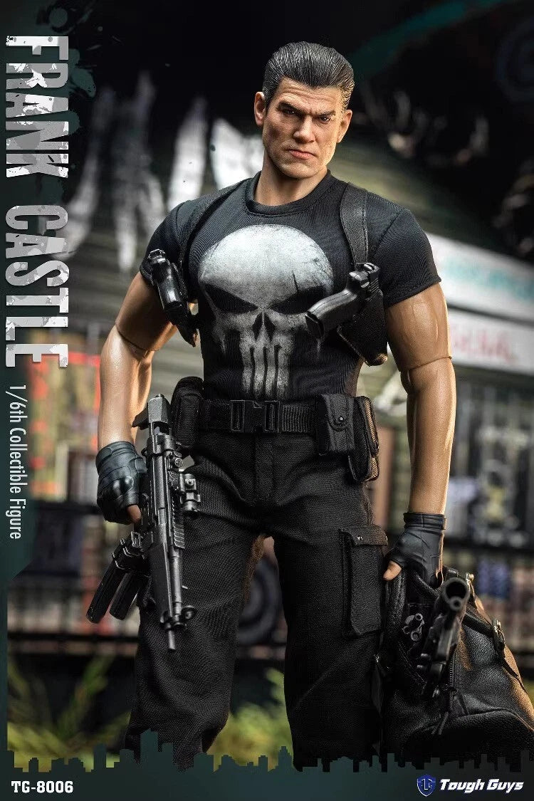 Tough Guys TG-8006 1/6 Collectible The Punishman Frank Action Figure Model Toy 07FC0E-D4 - KOEEK