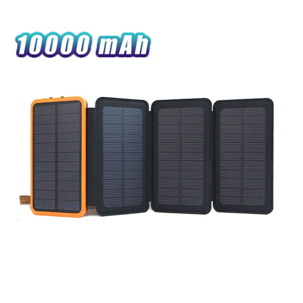 ny Solar Power Bank Folding Solar Panel bærbar lader 26000mAh eksternt batteri