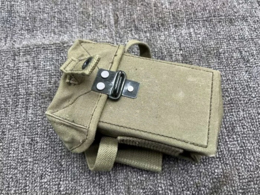 SCARCE SURPLUS VIETNAM WAR YEAR US ARMY CANVAS AMMO POUCH 07FC0E-D4 - KOEEK